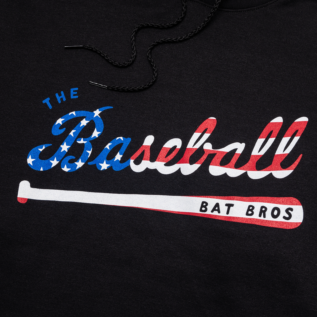 Shop The Baseball Bat Bros USA Logo Hoodie