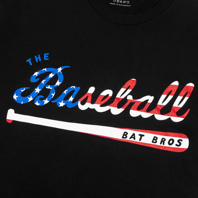 Shop The Baseball Bat Bros USA Logo Tee